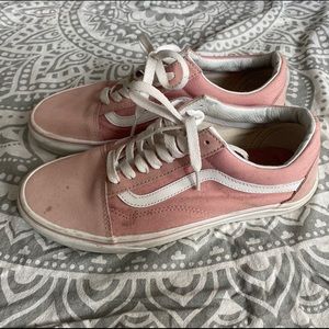 Pink old skool vans